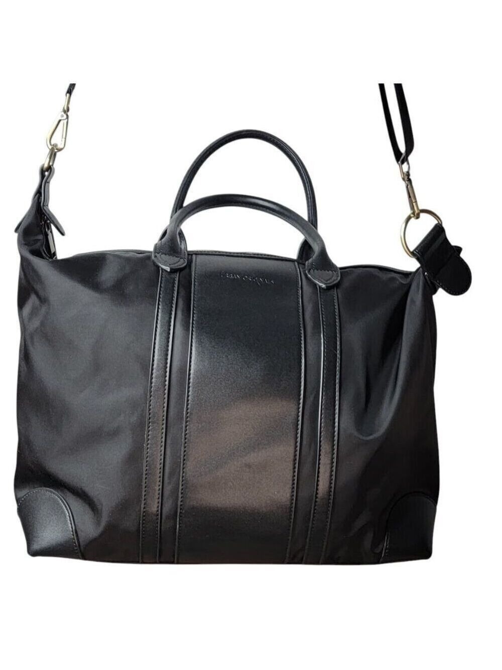 Urban Originals Black Vegan Leather Satchel – Sleek, Spacious, & Versatile